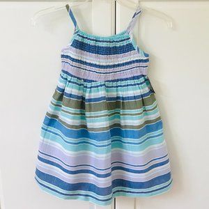 ✨# 3 for $30✨ NEW Blue, Lilac & White Striped Dress